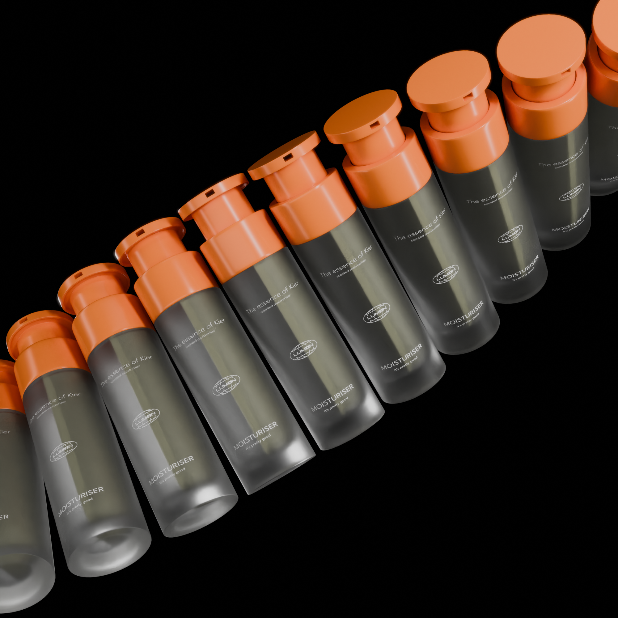 Moisturiser product render