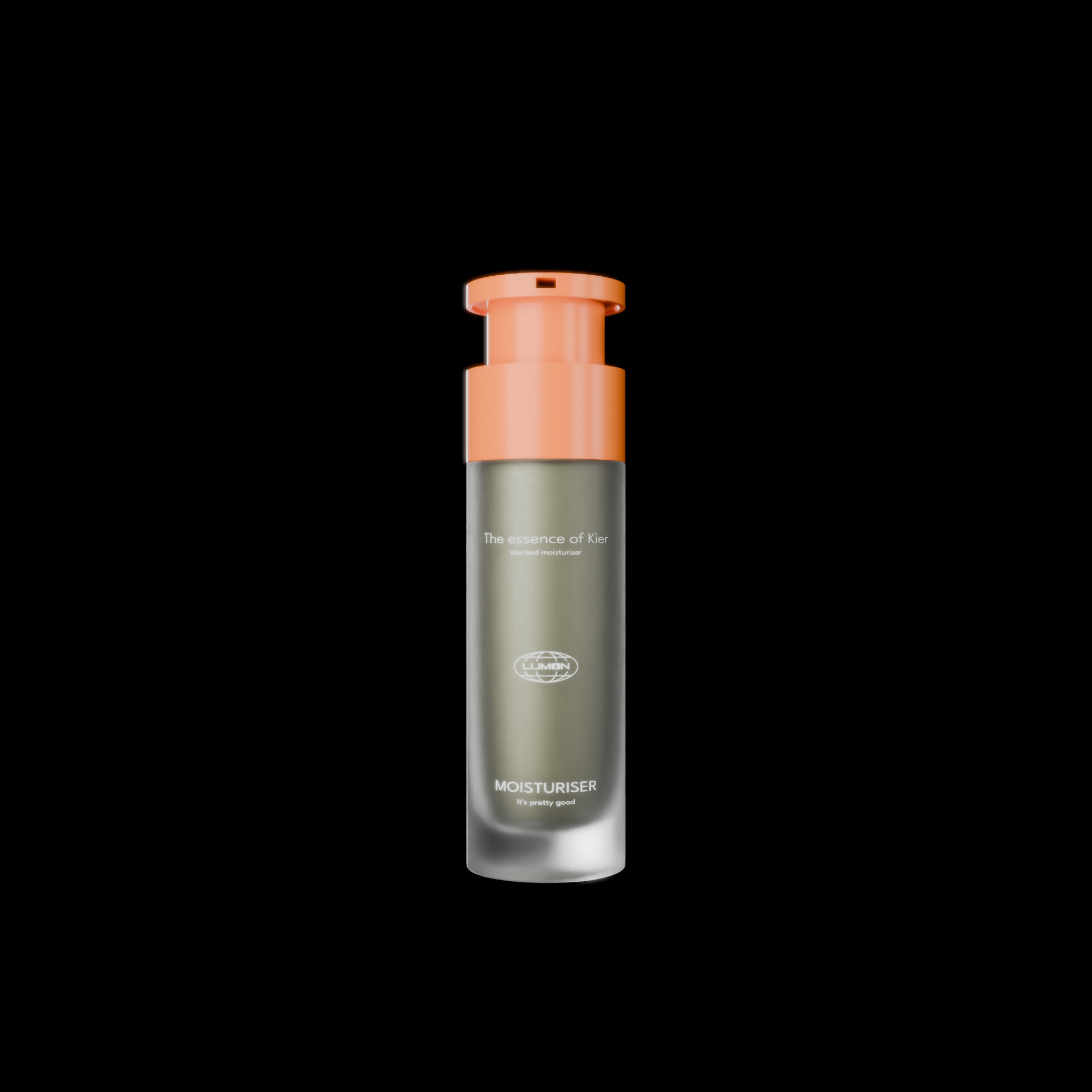 Moisturiser product render