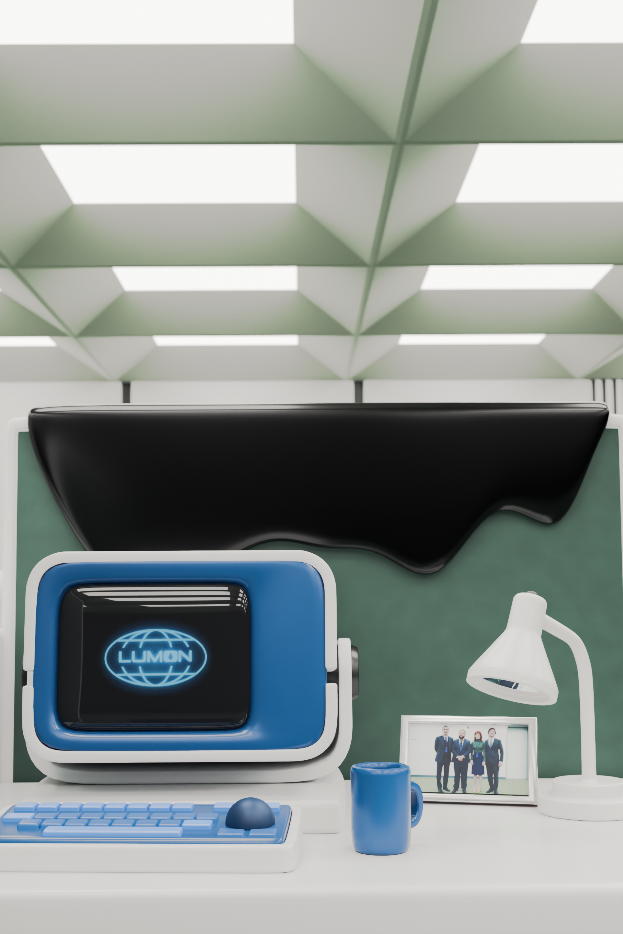 severance show office render